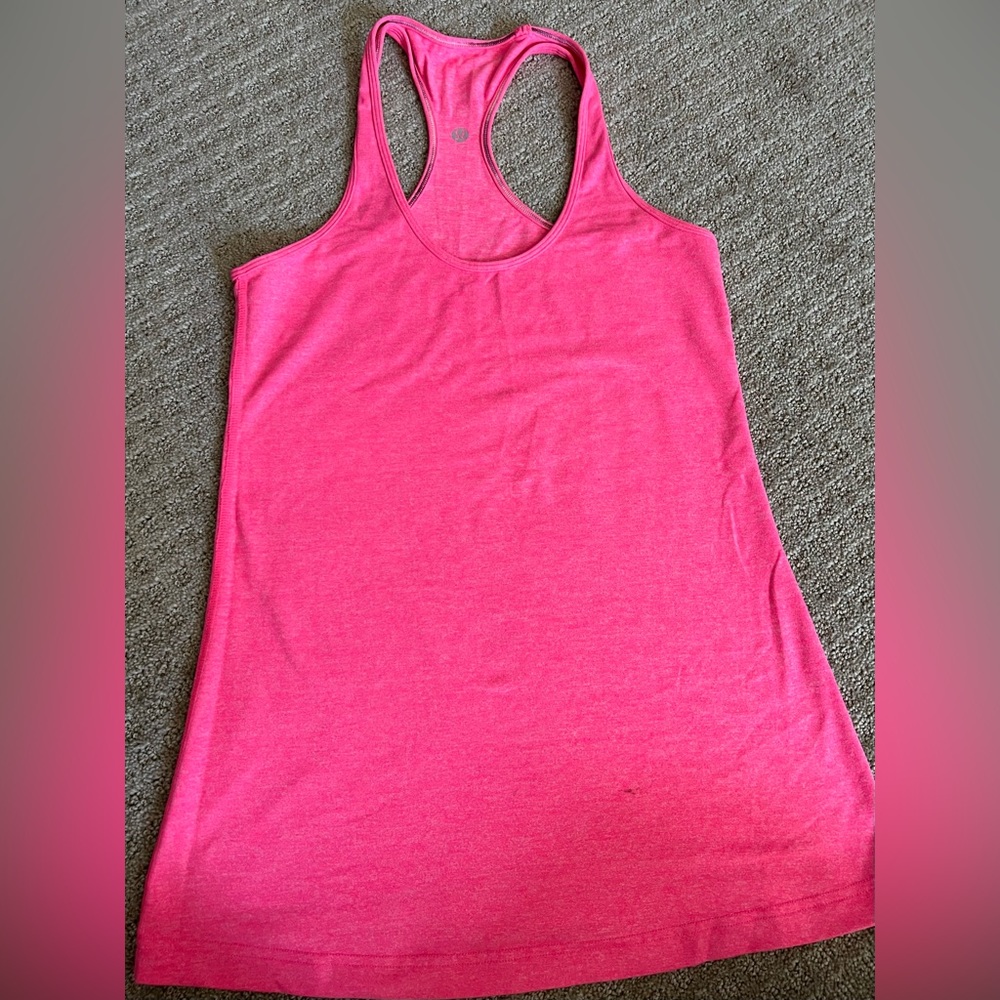 Hot Pink lululemon tank